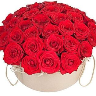 Luxury Red Roses Box